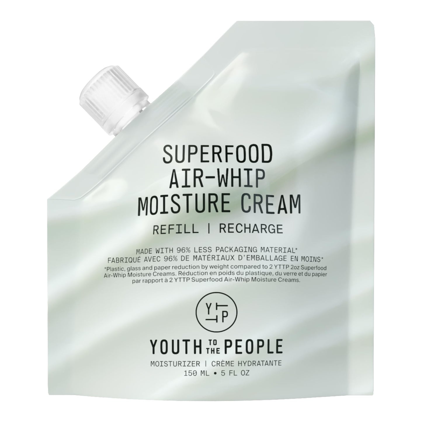 Youth To The People Superfood Air-Whip Face Moisturizer - Lightweight Cream | Hyaluronic Acid Facial Cream - Up to 48H Hydration, Strengthen Skin Barrier, Smooth Fine Lines + Plump Skin, Non-comedogenic