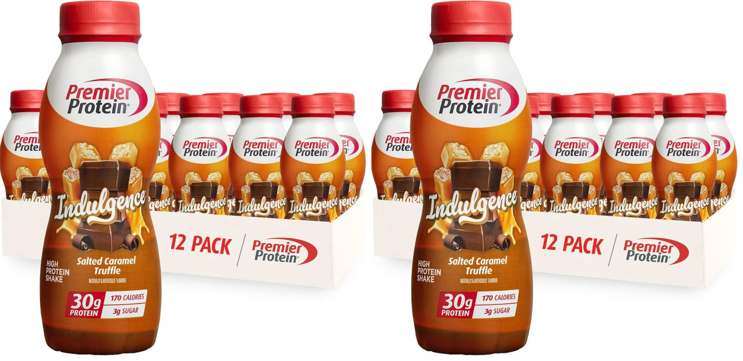 Premier Protein INDULGENCE 30g Shake, White Chocolate Raspberry, 12 Pack
