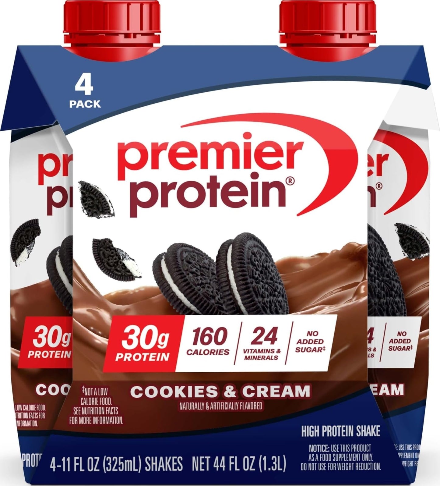 Premier Protein Shake, Liquid, Chocolate Peanut Butter, 30g Protein, Bottle, Gluten Free, 11 fl oz, 12 Pack