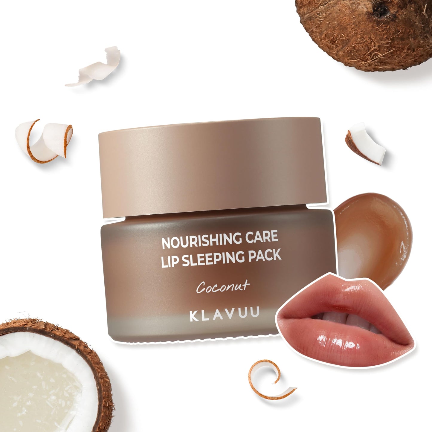 Klavuu Lip Mask Sleeping Pack (0.7oz) – Overnight Deep Hydrating Korean Lip Balm Treatment for Very Dry, Chapped Lips | Lip Lightening & Plumping with Instant Hydration | Gentle Exfoliating (Berry)