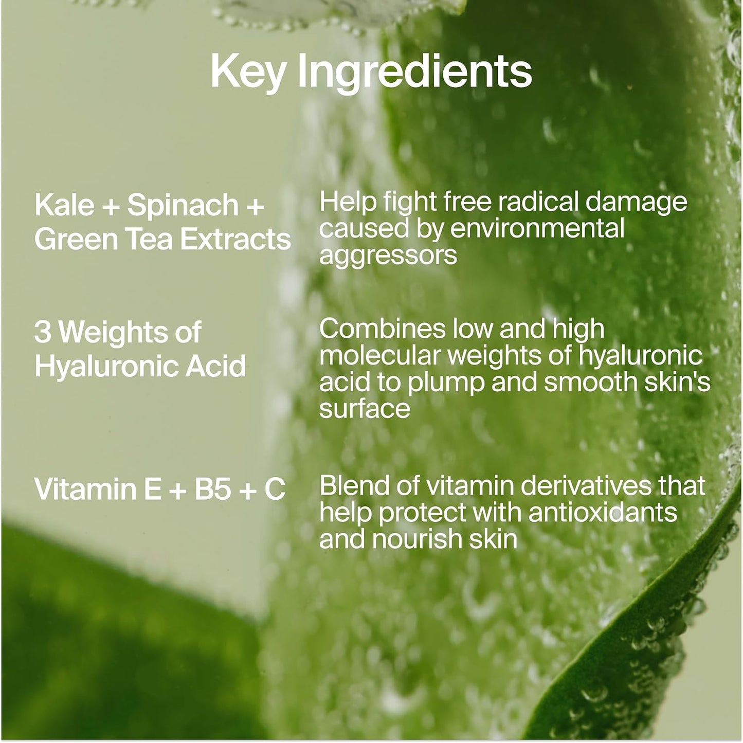 Youth To The People Superfood Air-Whip Face Moisturizer - Lightweight Cream | Hyaluronic Acid Facial Cream - Up to 48H Hydration, Strengthen Skin Barrier, Smooth Fine Lines + Plump Skin, Non-comedogenic