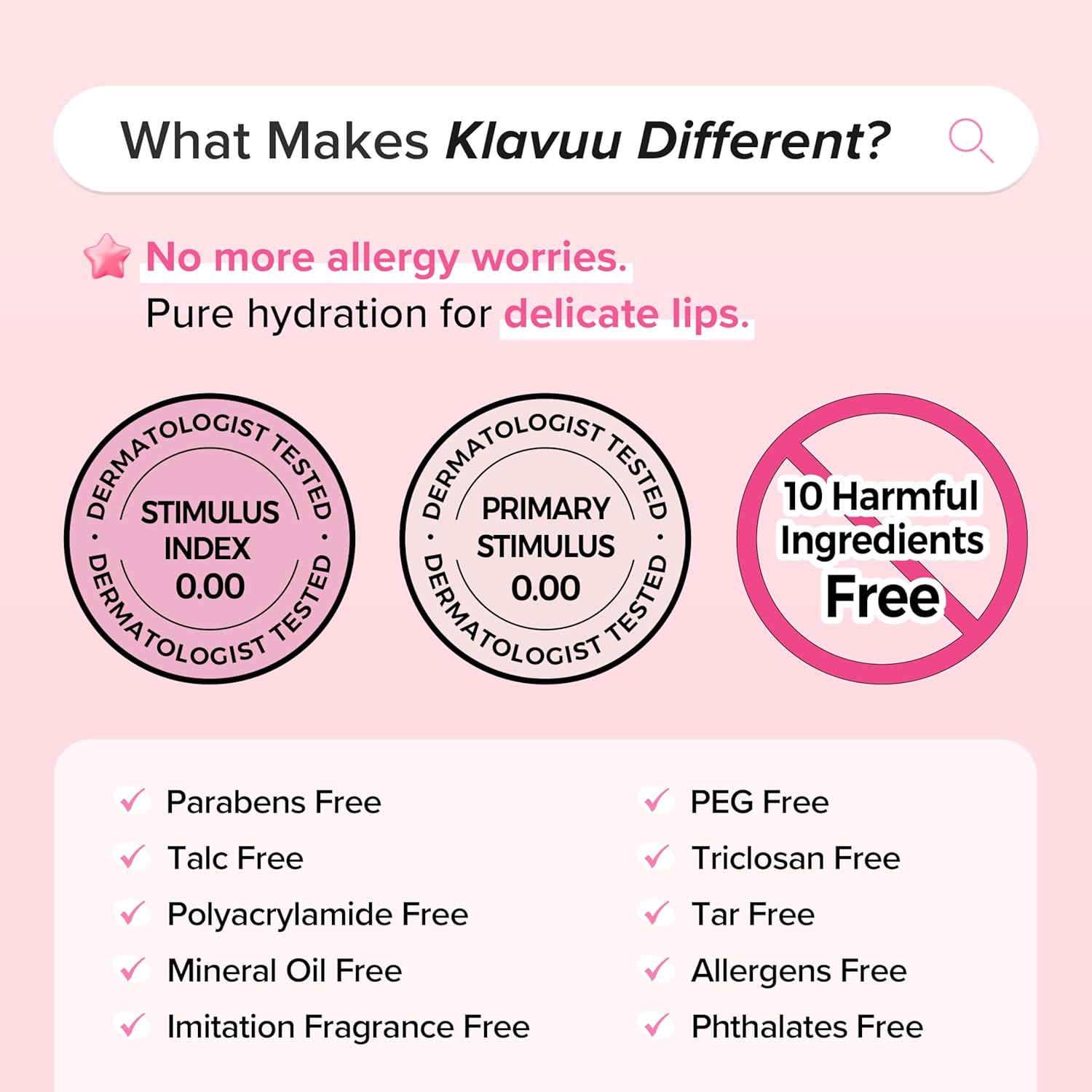 Klavuu Lip Mask Sleeping Pack (0.7oz) – Overnight Deep Hydrating Korean Lip Balm Treatment for Very Dry, Chapped Lips | Lip Lightening & Plumping with Instant Hydration | Gentle Exfoliating (Berry)